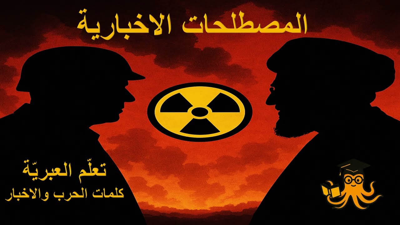مصطلحات الحرب بالعبرية:  تعلّمها من الأخبار الحقيقية!