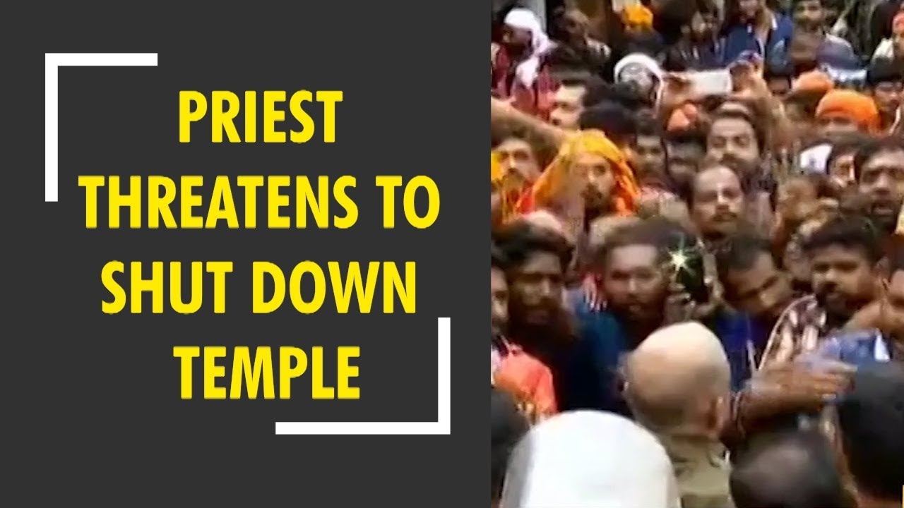 Sabarimala row: Priest threatens to shut shrine