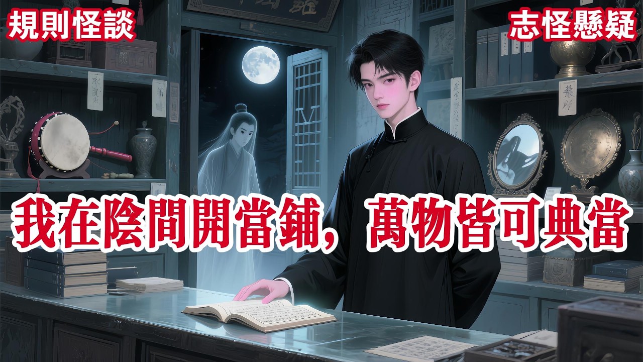 【完结】我叫姜白，一个继承了爷爷遗产的幸运儿。遗产是一间当铺，开在鸟不拉屎的巷子最深处。直到一天午夜，一个穿着古装的秀才飘了进来，要典当他的“状元之才”，换一次见亡妻的机会。#有声小说 #悬疑 #助眠