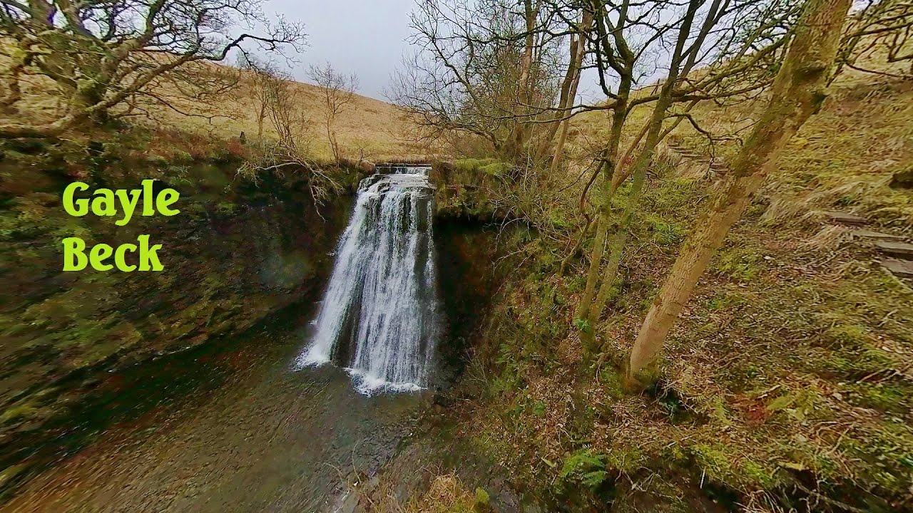 Aysgill Force & Gayle village  North Yorkshire HD