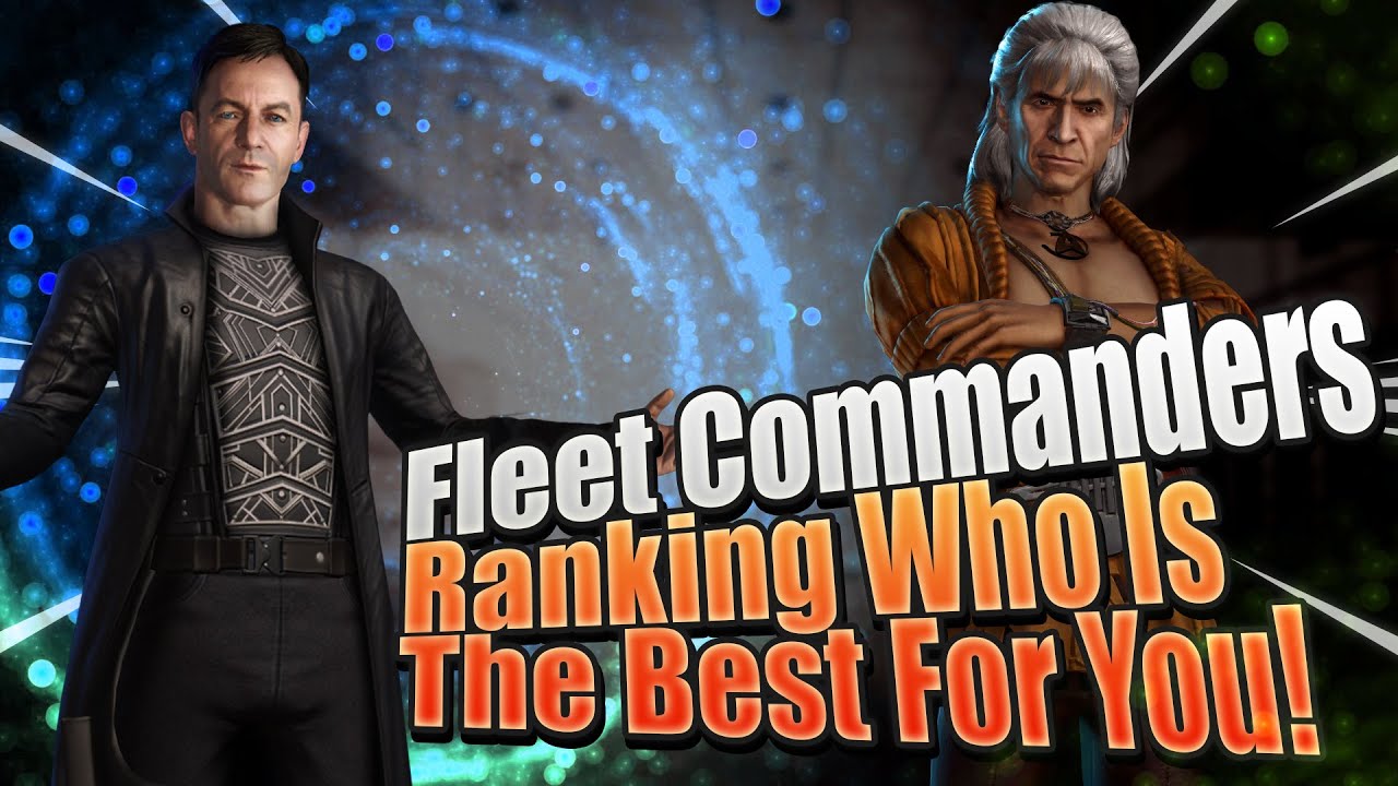 Fleet Commander Rankings! | Who is the best in Star Trek Fleet Command | Who goes in the 1st chair?
