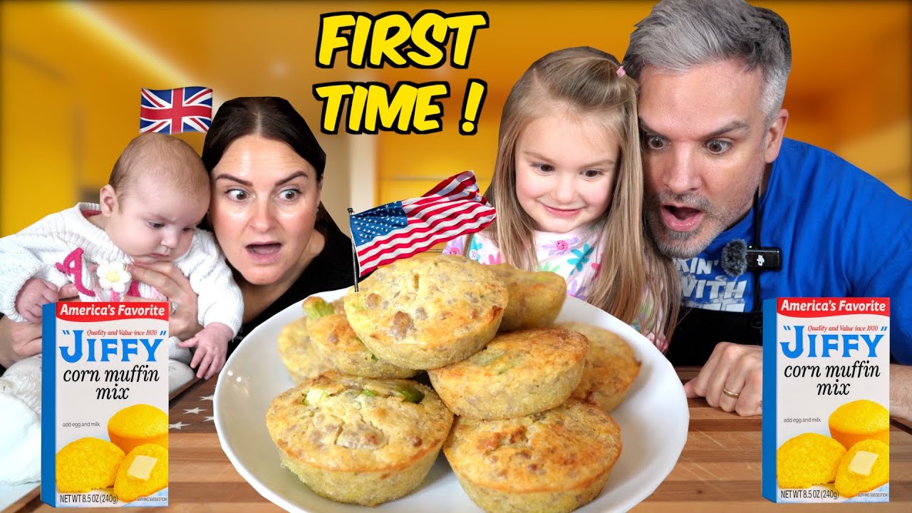 Brits Try American Breakfast Muffins for the very first time!