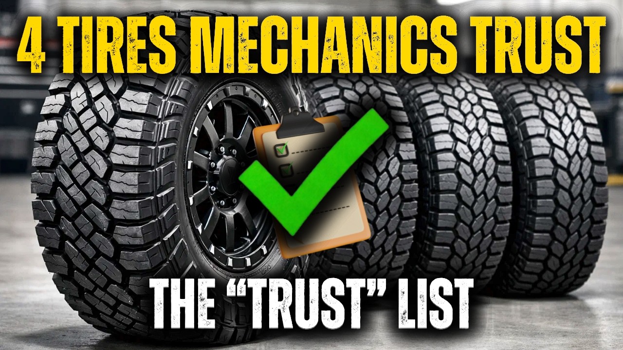 The Only 4 Brands of Tires Mechanics Put on Their Own Trucks (The 