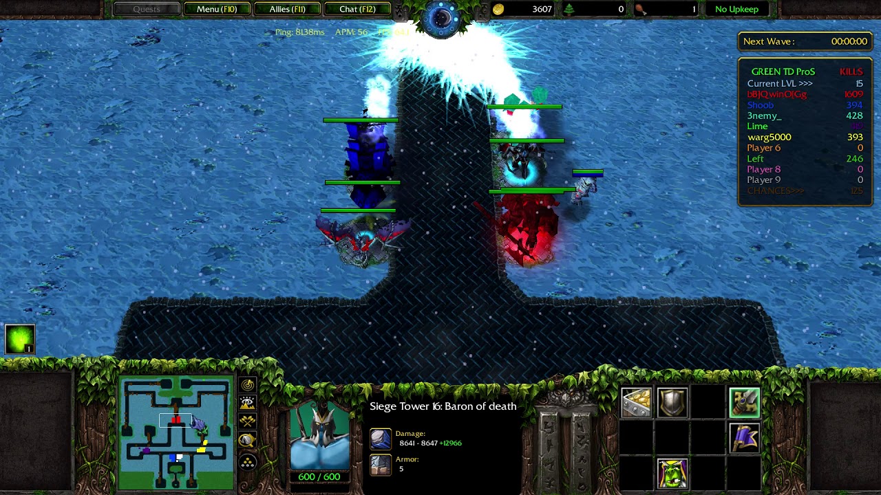 Warcraft 3 - Green TD Wipeout