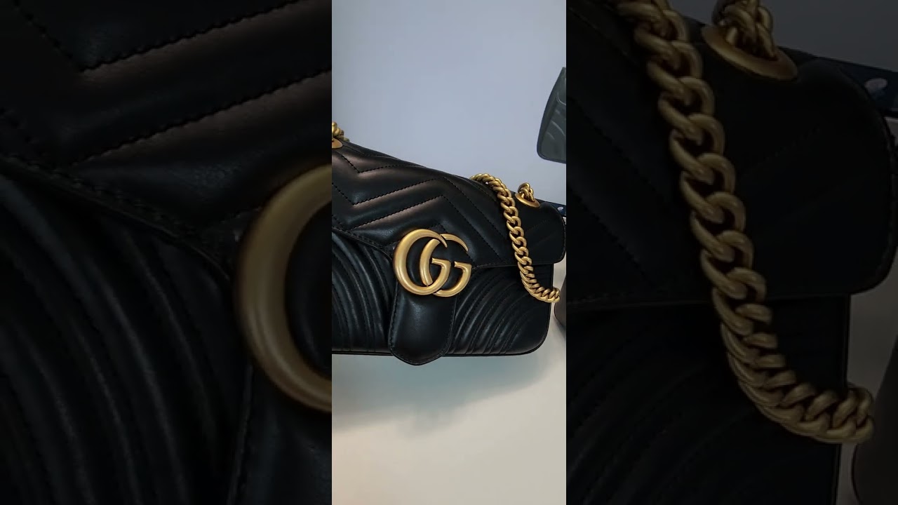 Bolsa Gucci Marmont - Diferenças entre a Bolsa Original e as Réplicas Italianas