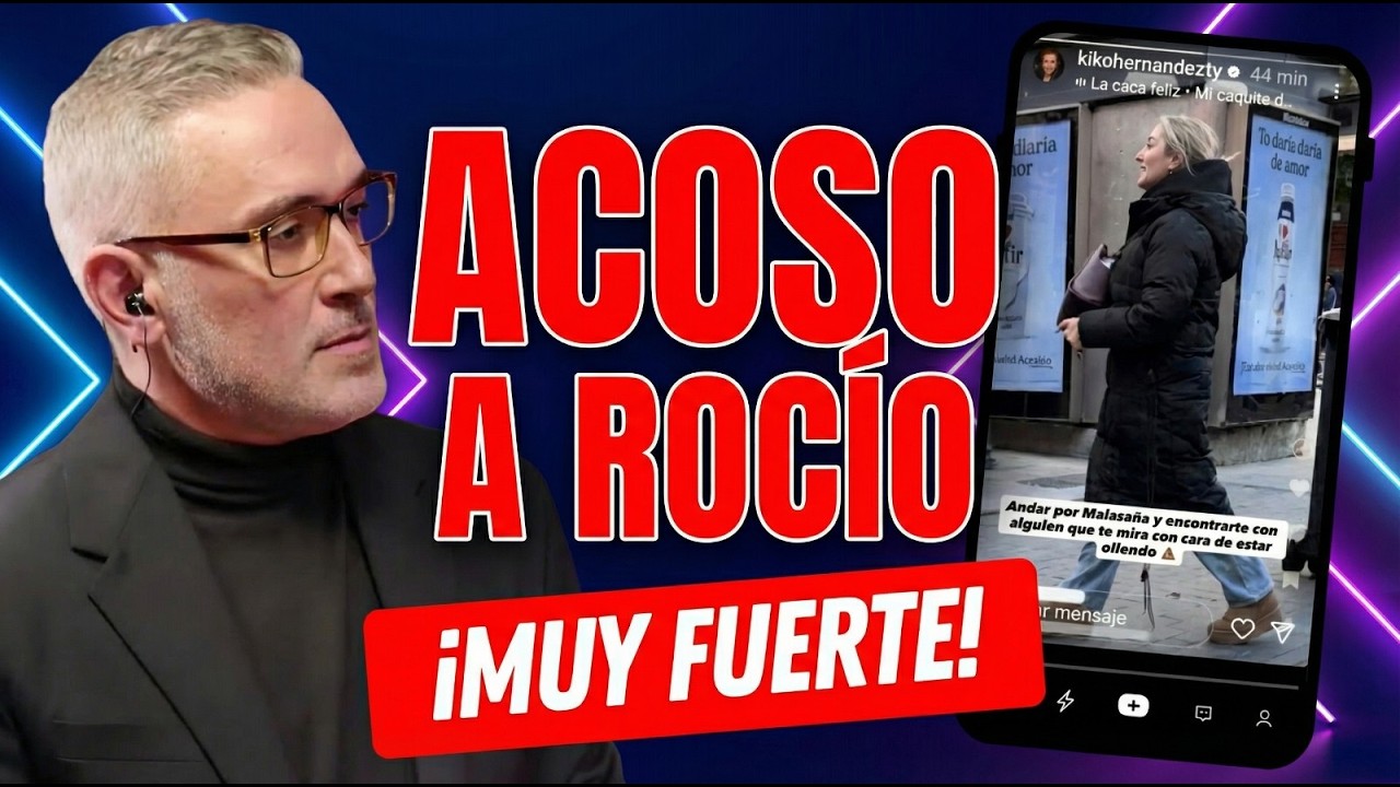 VOMITIVO ATAQUE DE KIKO H A ROCÍO FLORES EN LA CALLE