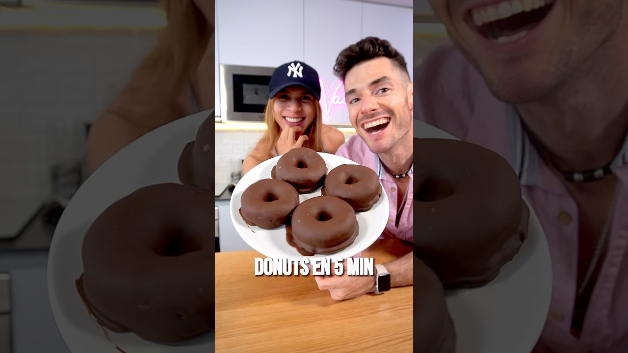 DONUTS SALUDABLES EN 5 MINUTOS con @PaulaSu&aacute;rez #receta #recetas