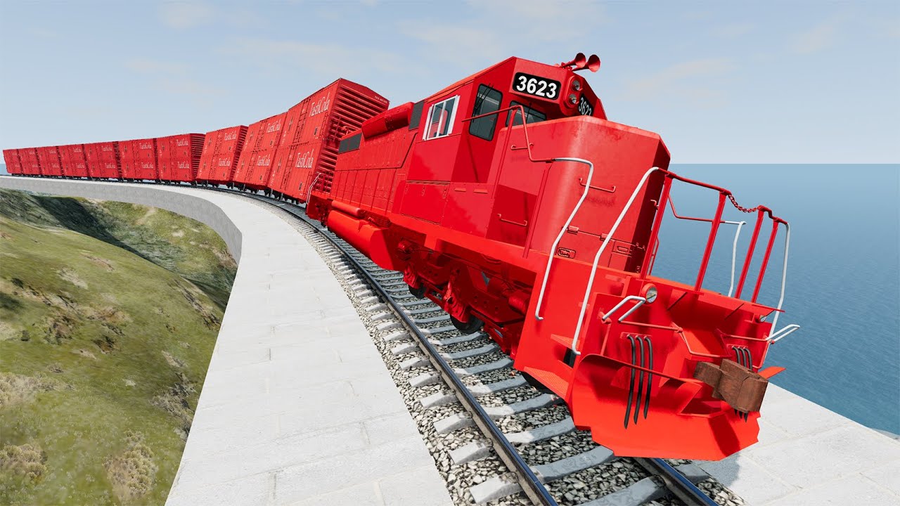 Tasti Cola Train Fails #47 – BeamNG Drive | Dancing Cars
