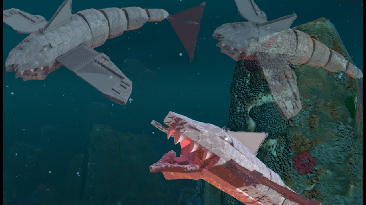 Shark Attack! Making my Shark Submarine to explore the High Seas DLC. (Trailmakers builds)