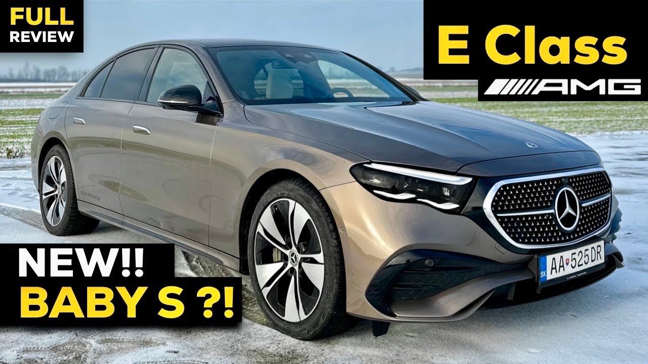 2024 MERCEDES E Class AMG Sedan NEW TEST DRIVE FULL In-Depth Review Exterior Interior