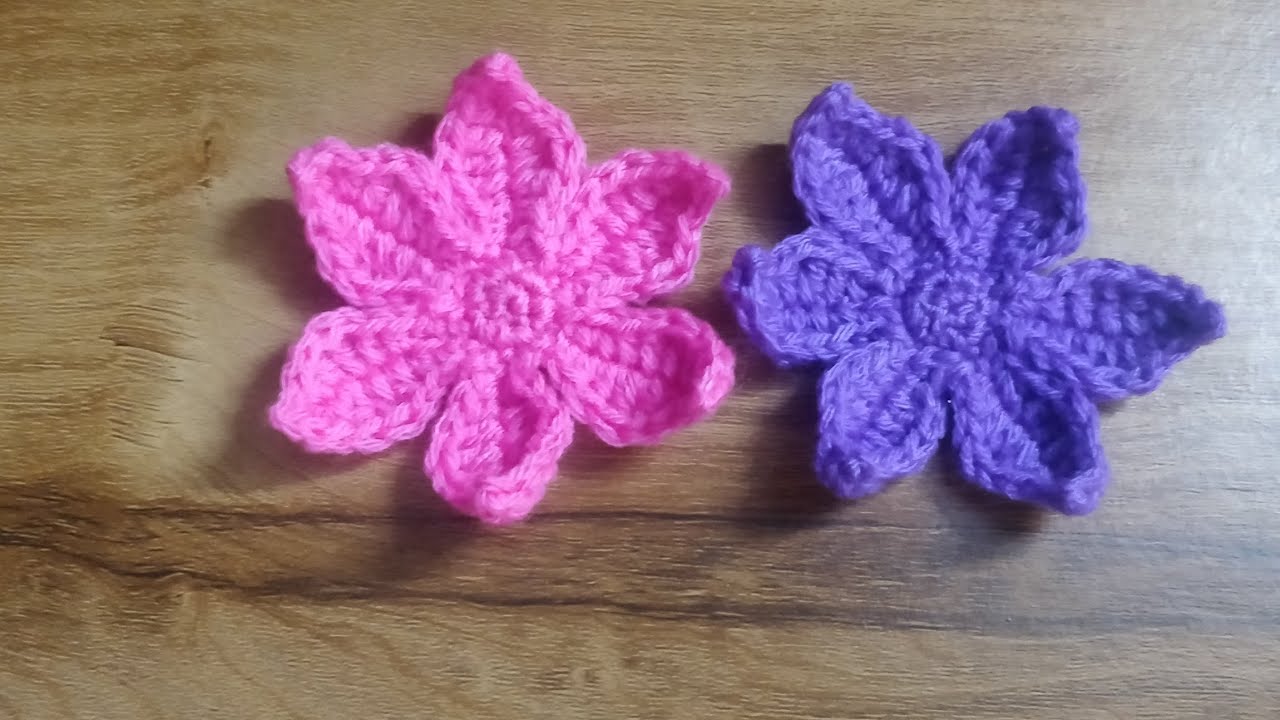 How to Crochet Flower 