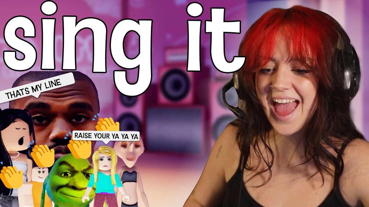 playing roblox karaoke for the first time