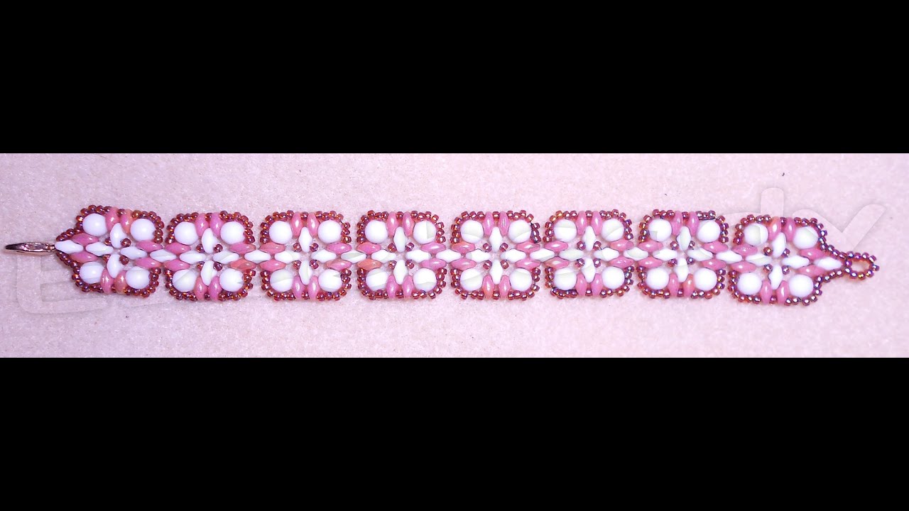 Quilted Rounduos Beading Video Tutorial by Ezeebeady