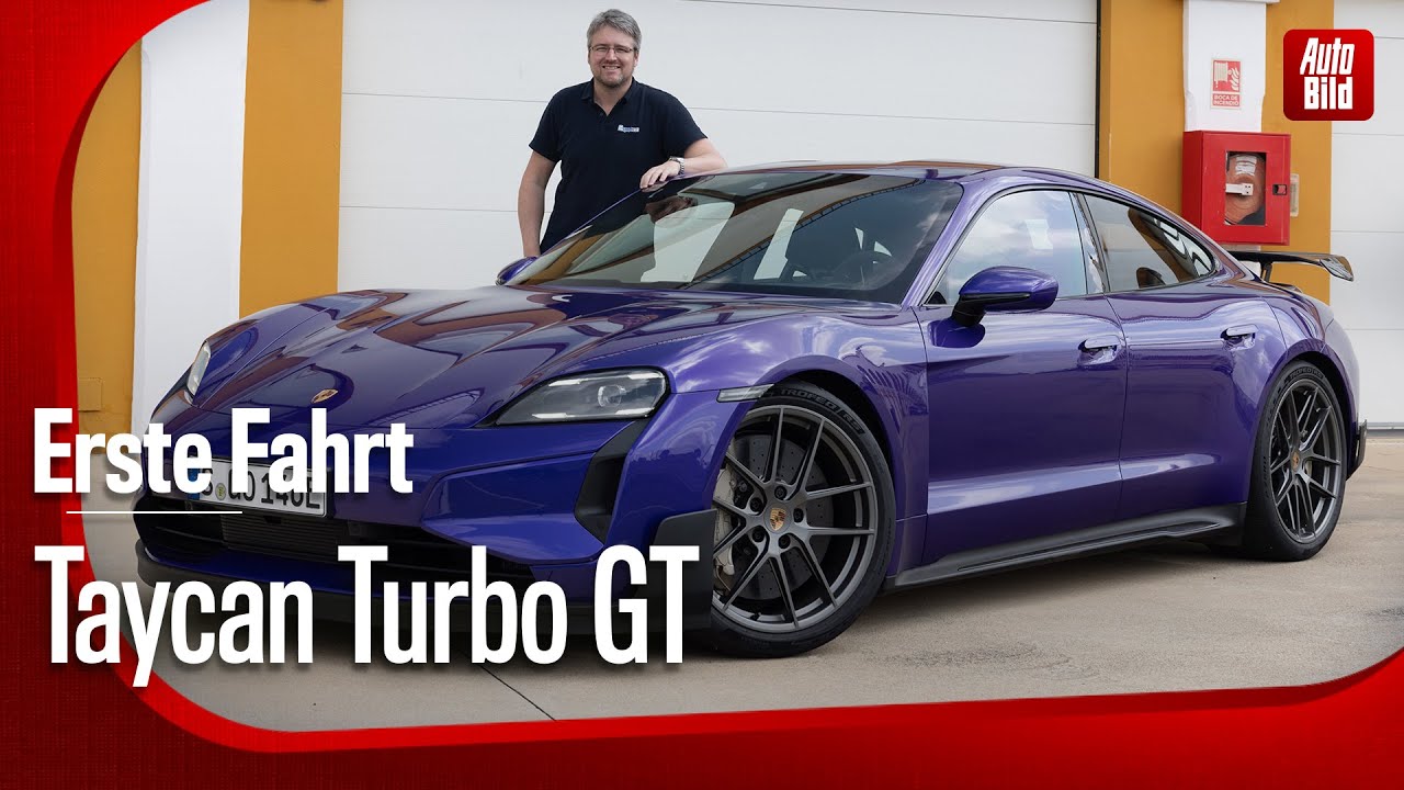 1108 PS! Porsche Taycan Turbo GT mit Weissach-Paket im Test | Erste Fahrt mit Alexander Bernt
