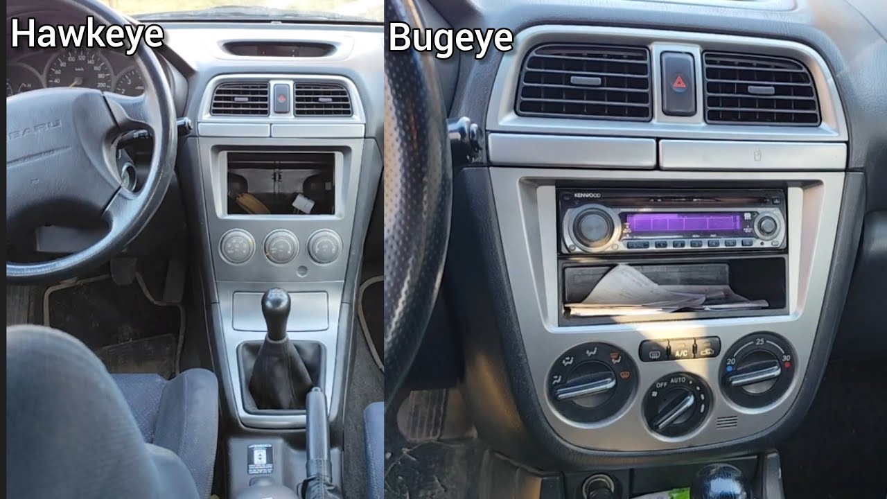 Impreza középkonzol csere l Bugeye to hawkeye 