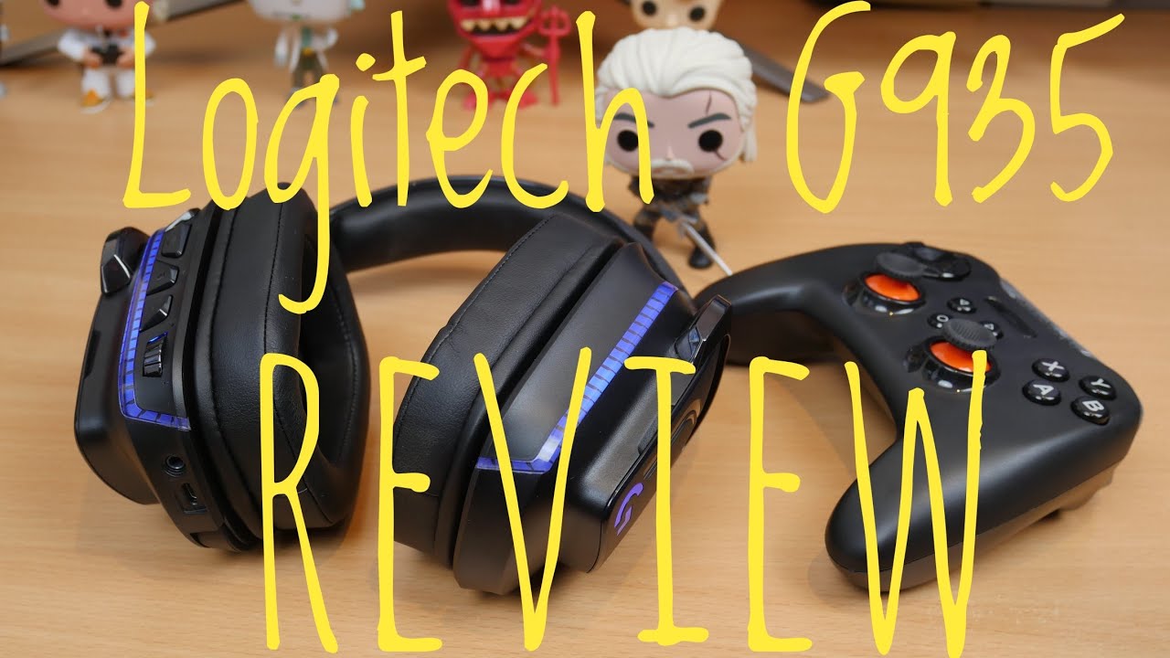 Logitech G935 wireless gaming headset unboxing and review