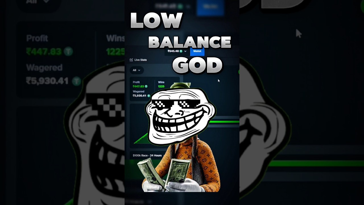 Low Balance Dice Strategy💸 #stake #dice #stakedice #strategy #gambling #casino #lasvqgas