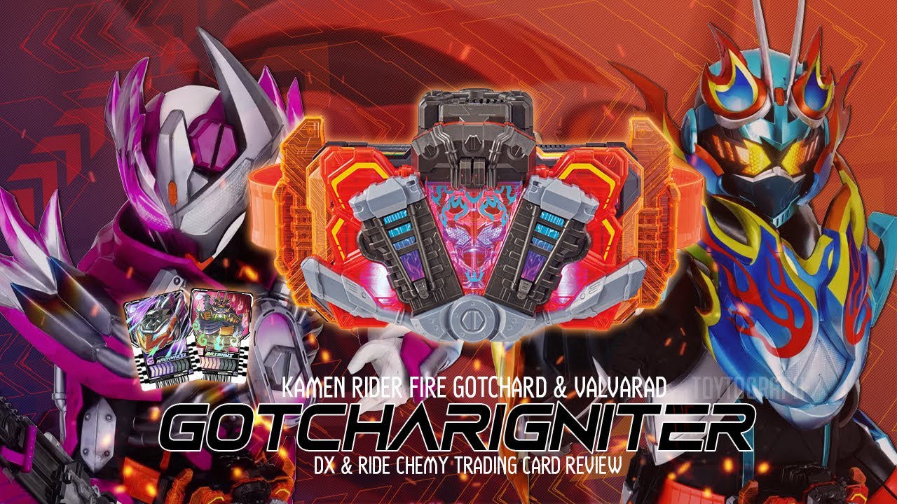 ปลุกไฟในตัวให้ลุกโชน!  - KAMEN RIDER GOTCHARD - DX GOTCHARIGNITER  REVIEW รีวิว