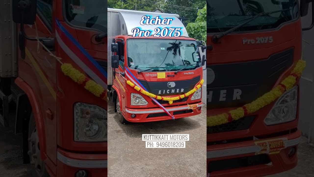 Eicher Pro 2075 Steel Container Truck