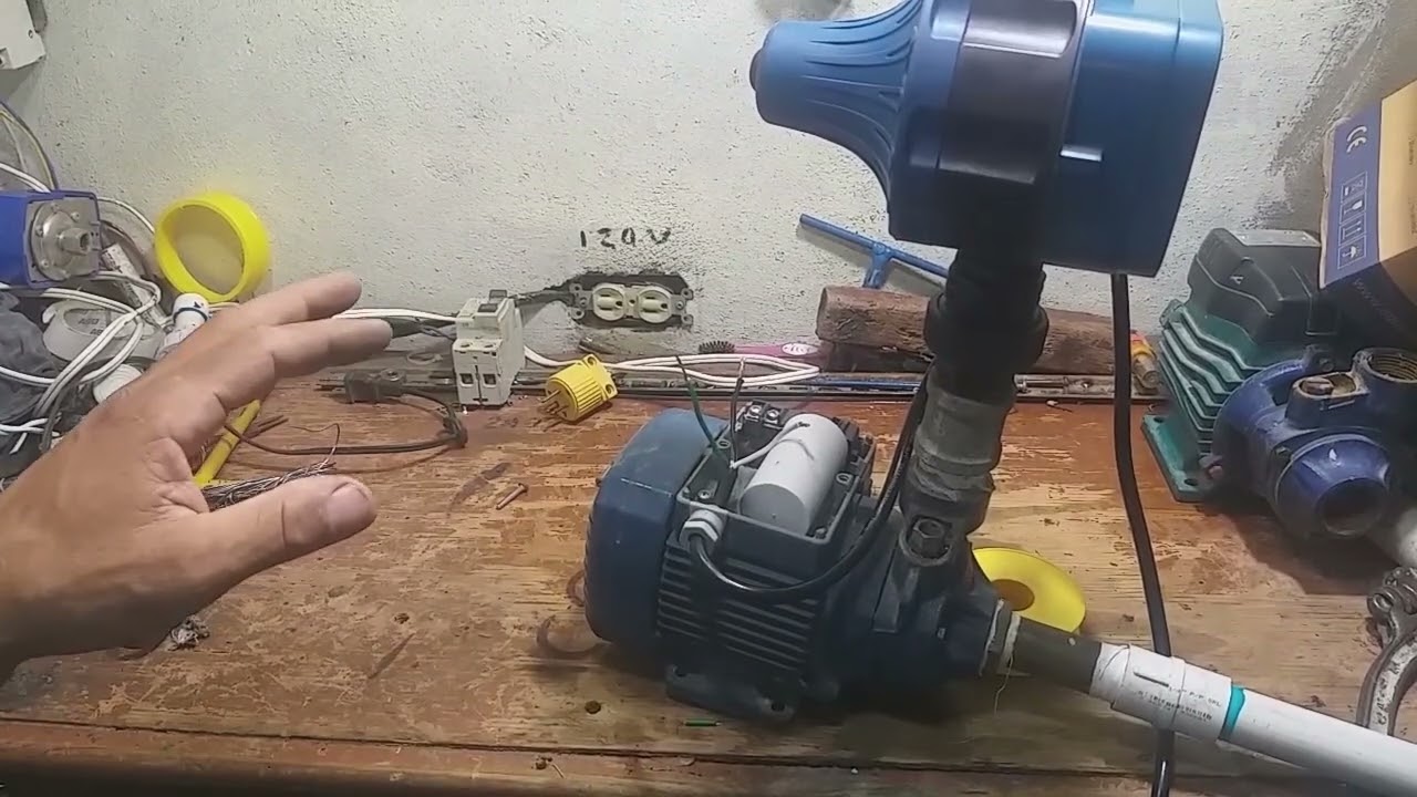 ¡¡HASLO TU NO PAGUES¡¡INSTALACION AUTOMATIC SWICH O PRESSCONTROL BOMBA AGUA.WATER PUMP PRESSCONTROL.