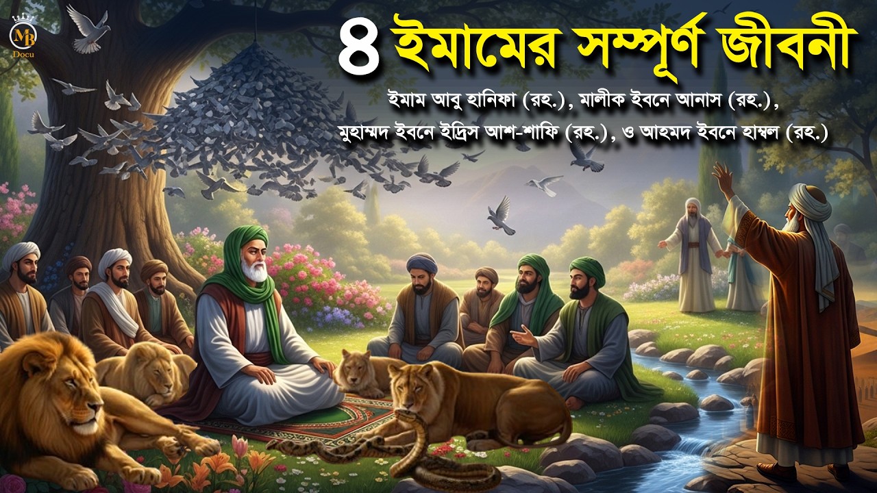 ৪ ইমামের সম্পূর্ণ জীবনী - ইসলামিক কাহিনী 4 Imamer Jiboni Islamic Kahini Mb Docu