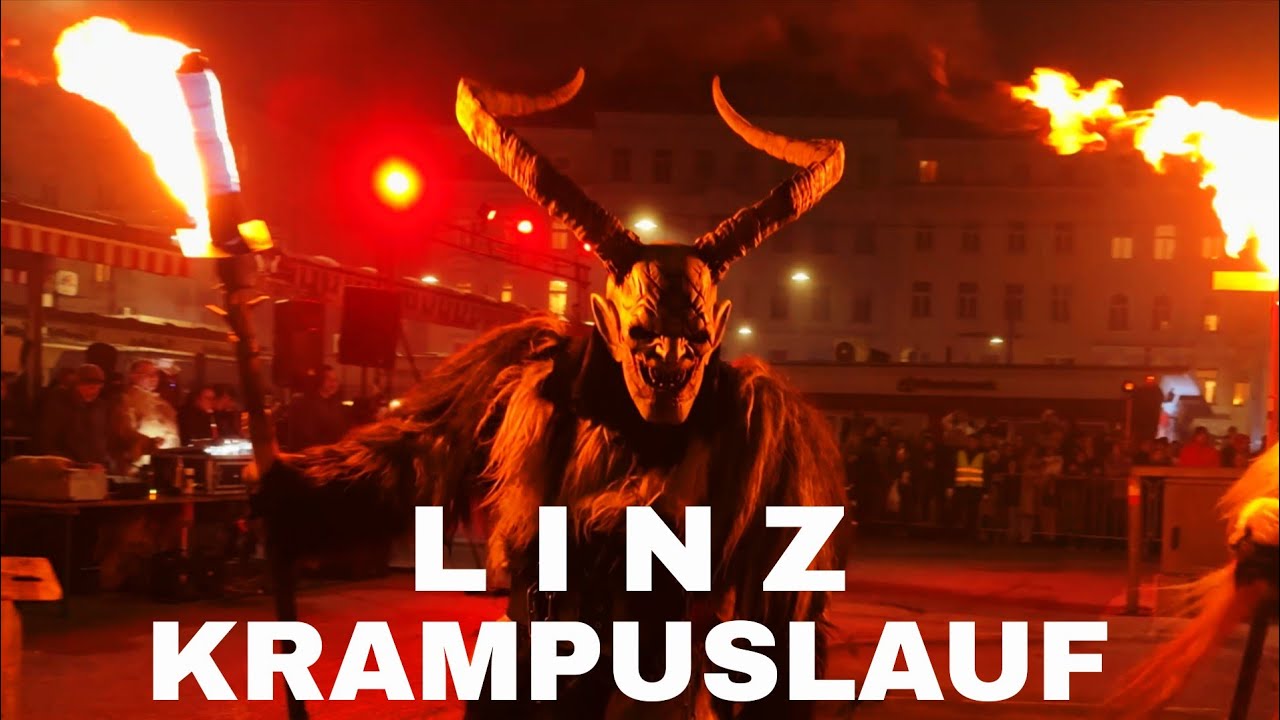 Krampuslauf in Traun, Linz 2025