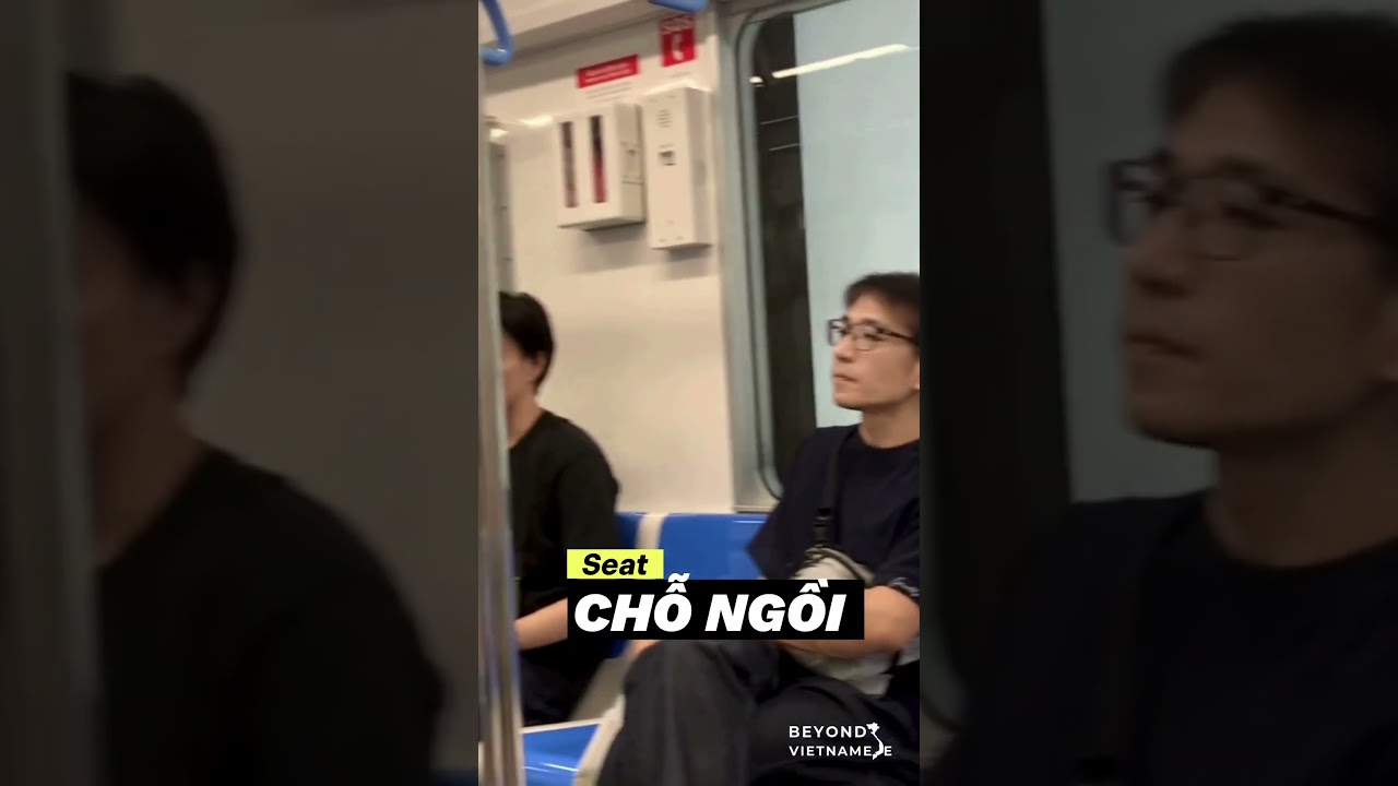 Learn Vietnamese vocabulary in Metro 