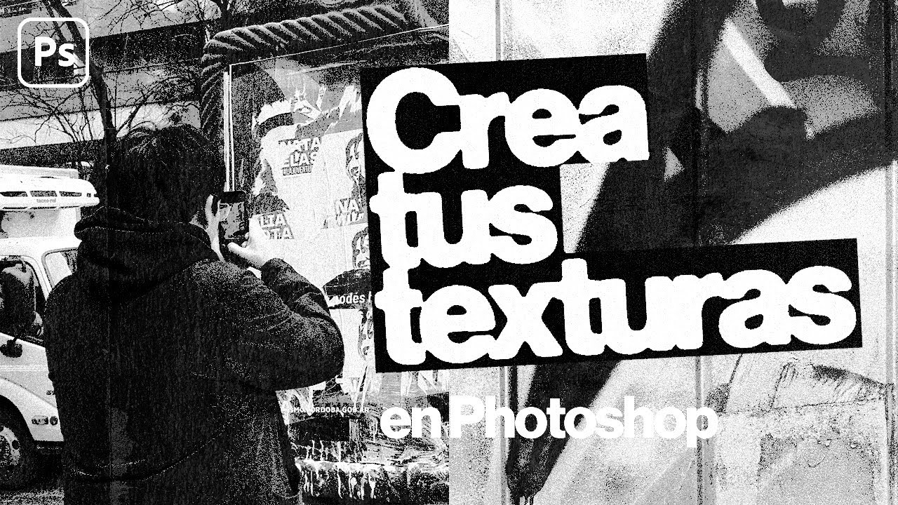 COMO CREAR TUS PROPIAS TEXTURAS en Photoshop 2025