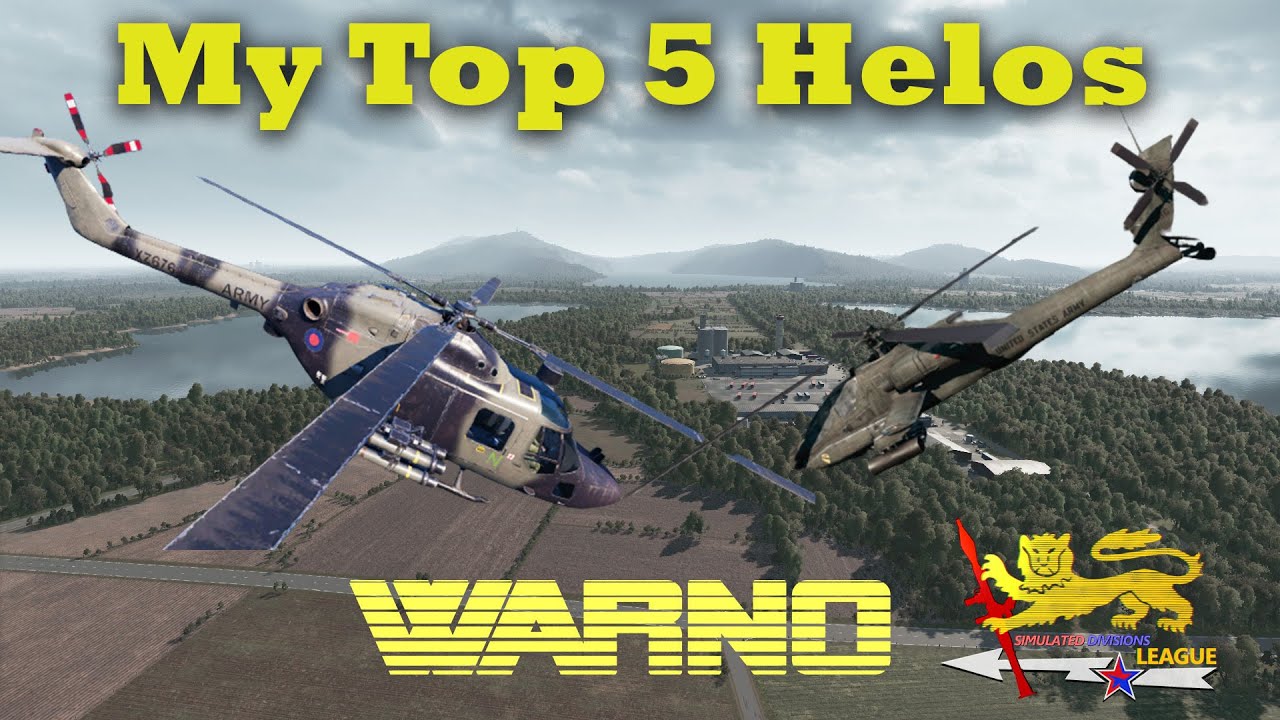 Top 5 BEST Helicopters in WARNO