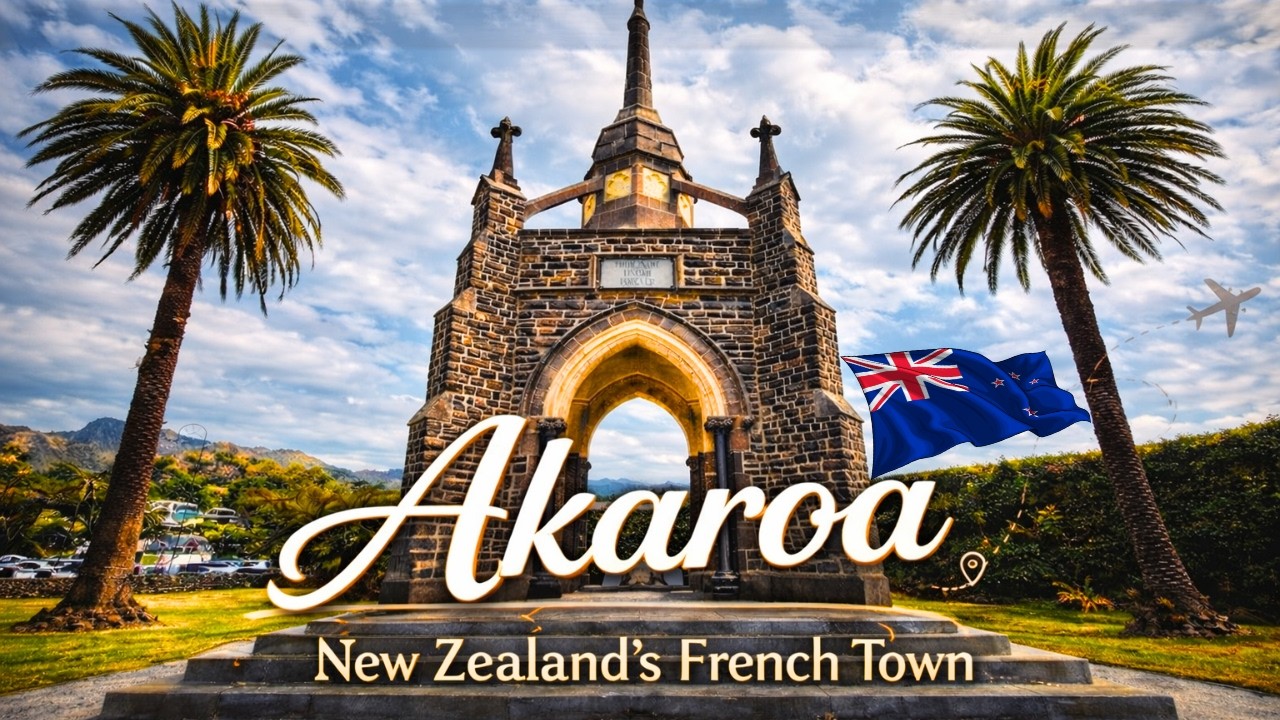 Christchurch to Akaroa Road Trip 🇳🇿 | New Zealand’s French Town | 4K Walking Tour