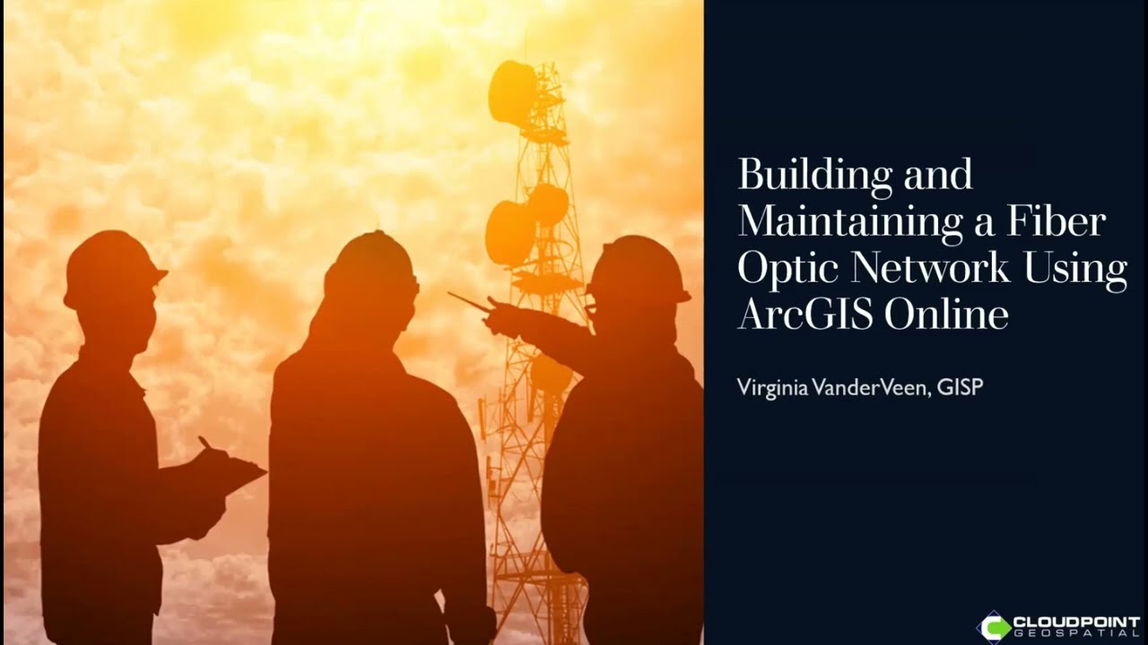 Building and Maintaining a Fiber Optic Network Using GIS and ArcGIS Online
