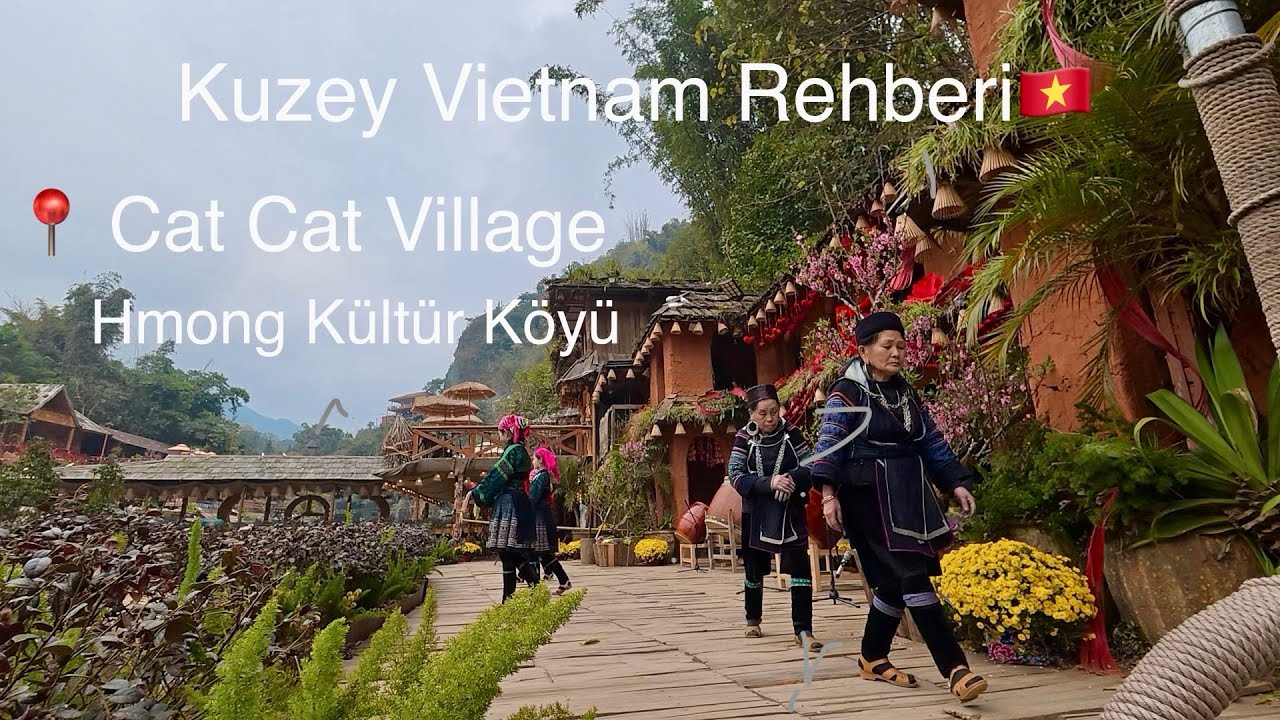 Vietnam’ın En Fotojenik Köylerinden Biri: Cat Cat Village 🪇🪘🪈