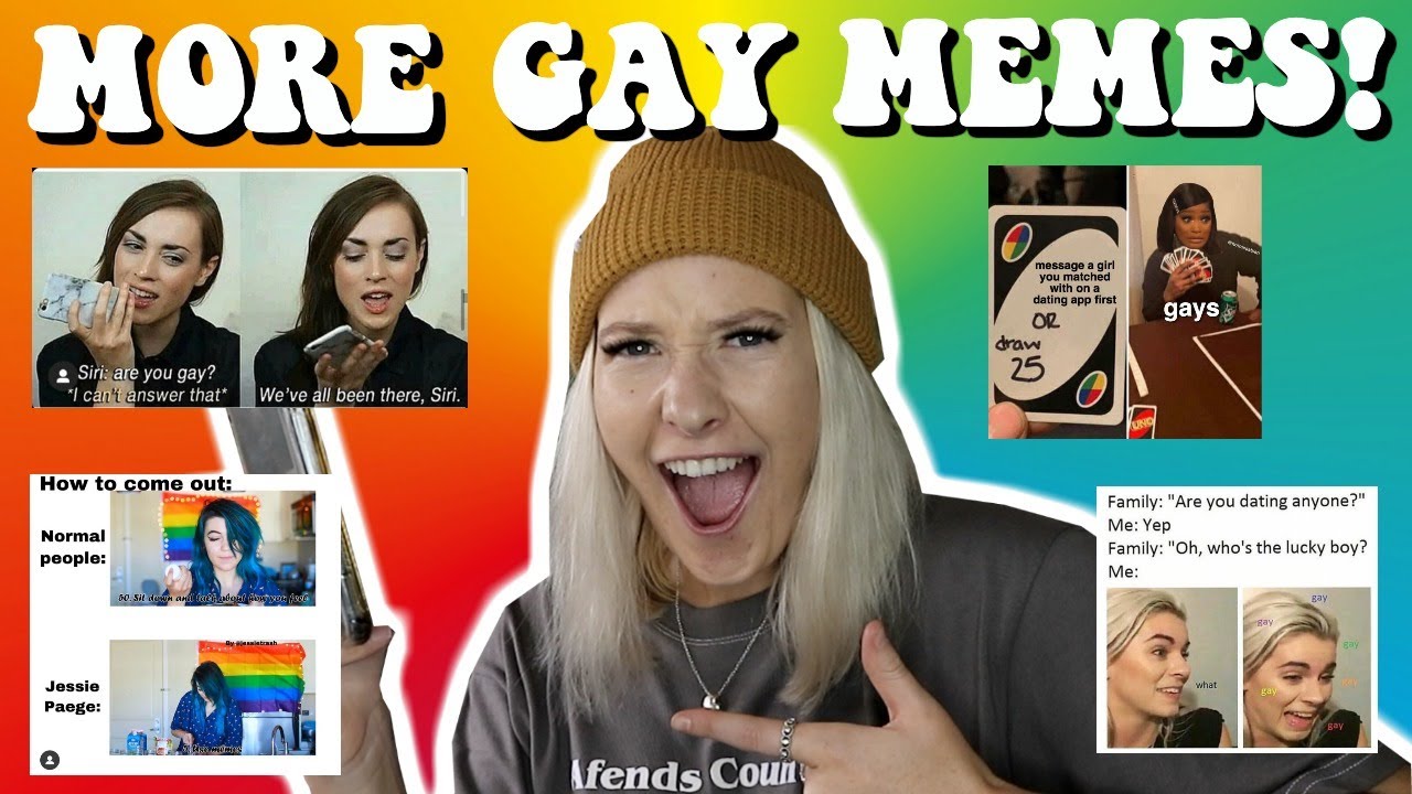 REACTING TO MORE GAY MEMES