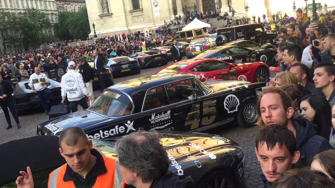 Gumball 3000 In Budapest 2016