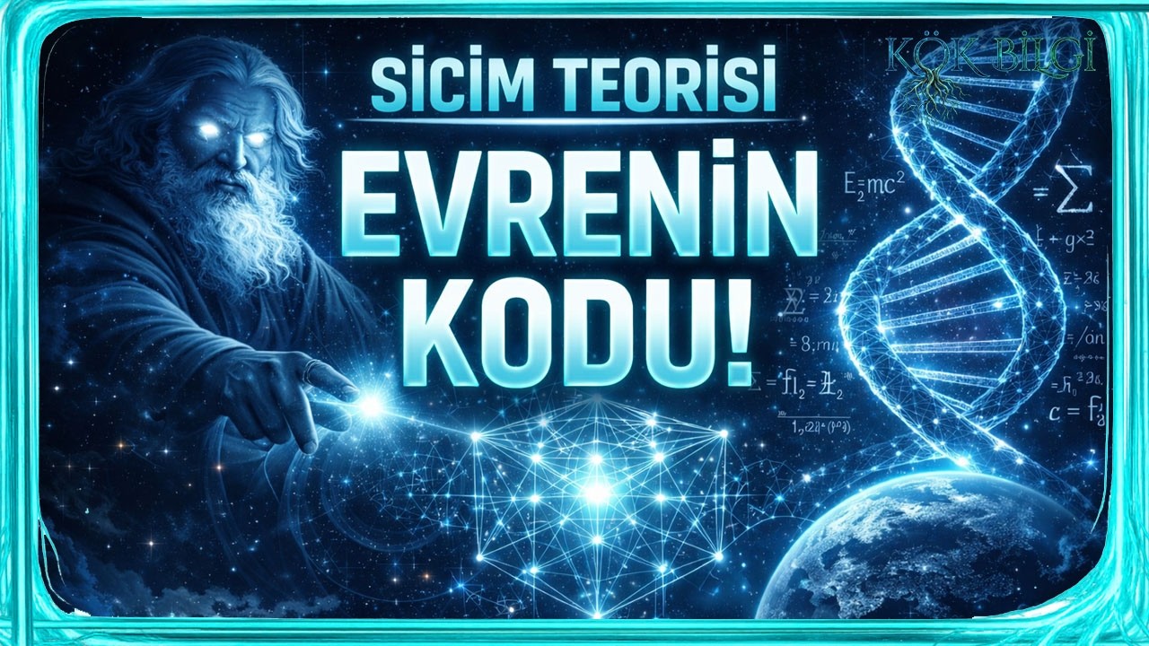 SİCİM TEORİSİ: TANRI’NIN YAZDIĞI MATEMATİK Mİ? (EVRENİN KODU!)