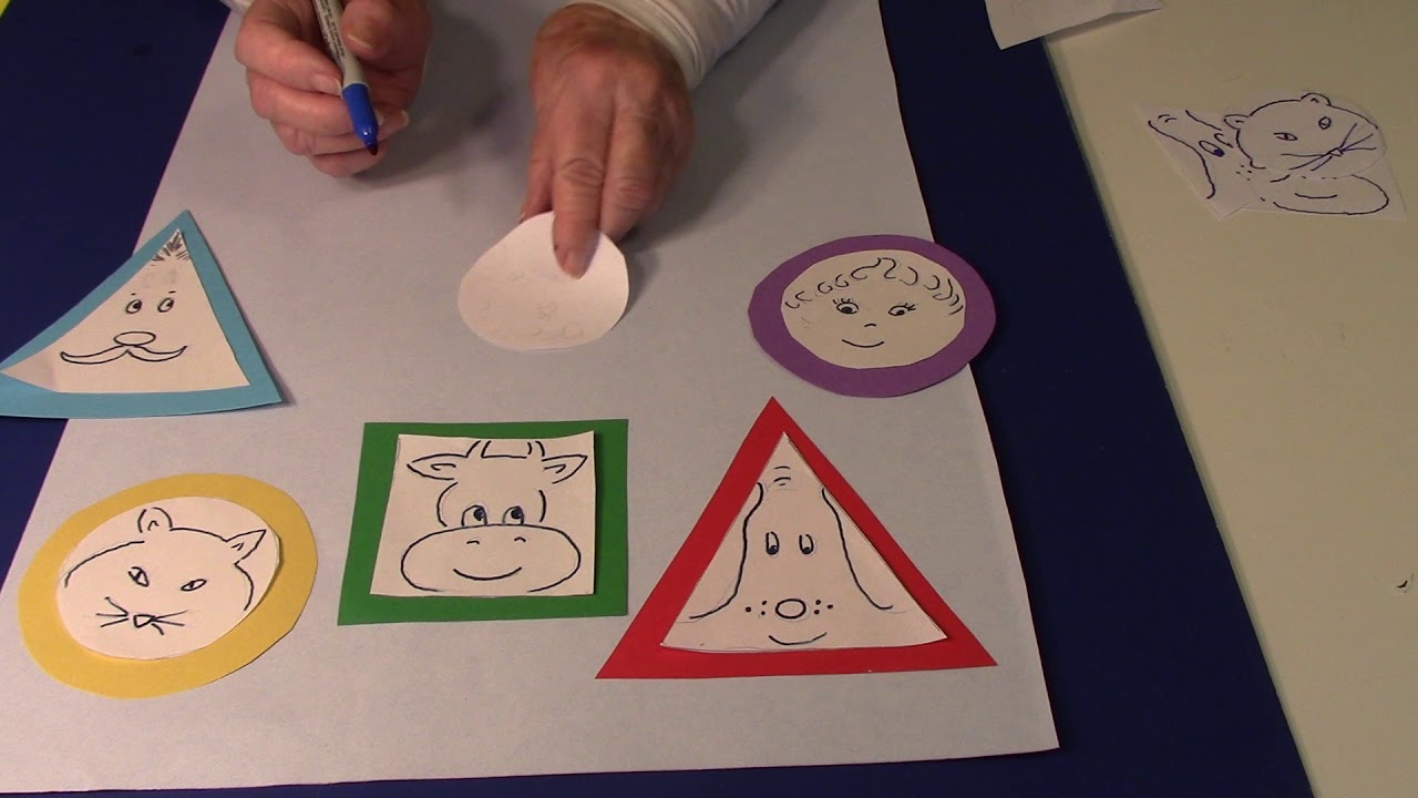 Drawing fun with shapes