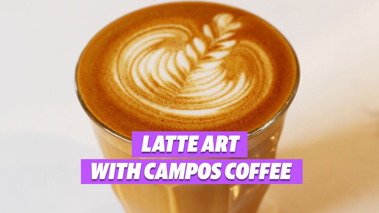 Learn Latte Art with Campos Coffee | Yahoo Australia