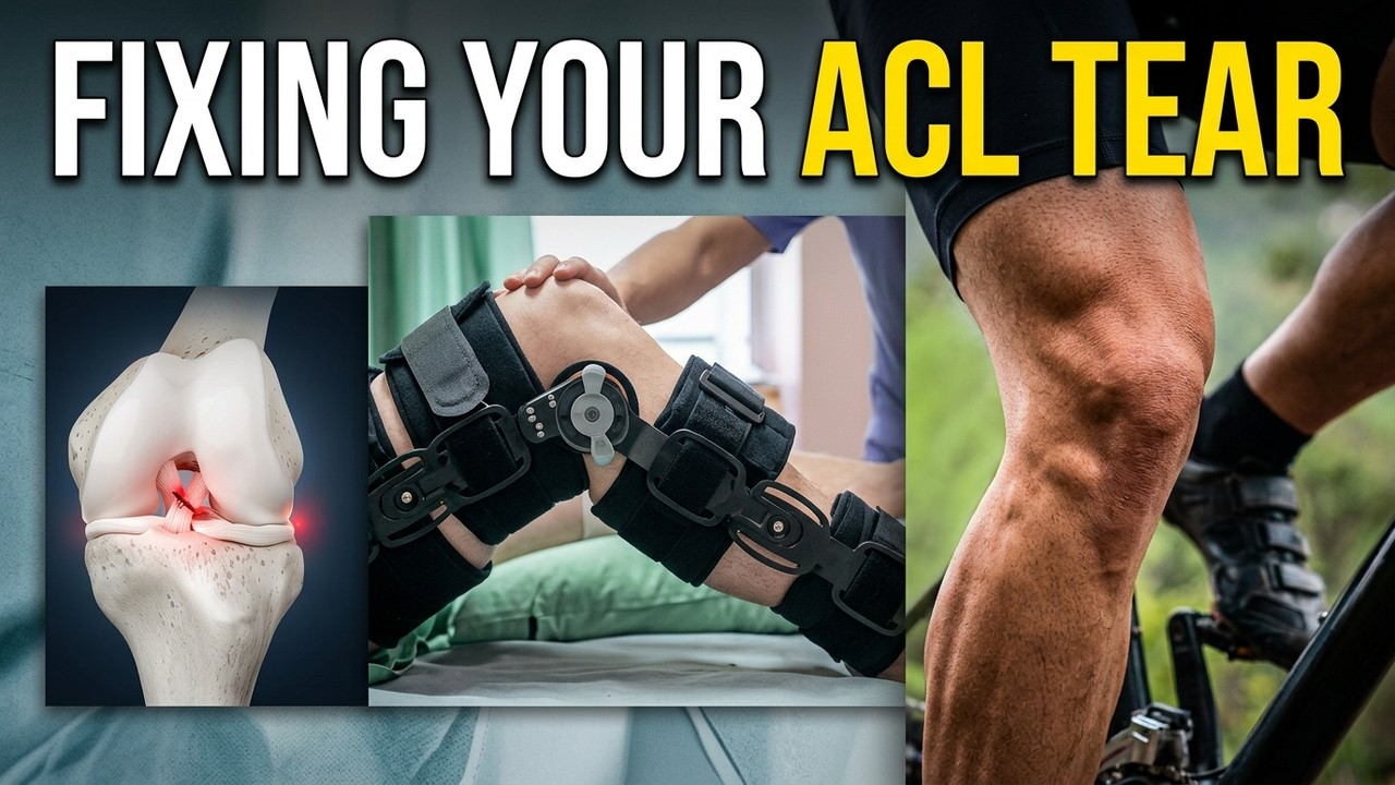 ACL injury -  anterior cruciate ligament rupture - Knee ligament injury - torn ACL