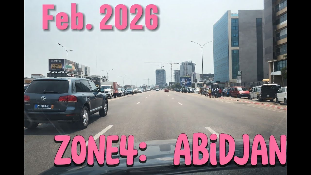 How it Looks like in 2026 ? De Zone 4 (Abidjan) à l’Aéroport International FHB | Seulement 8 minutes