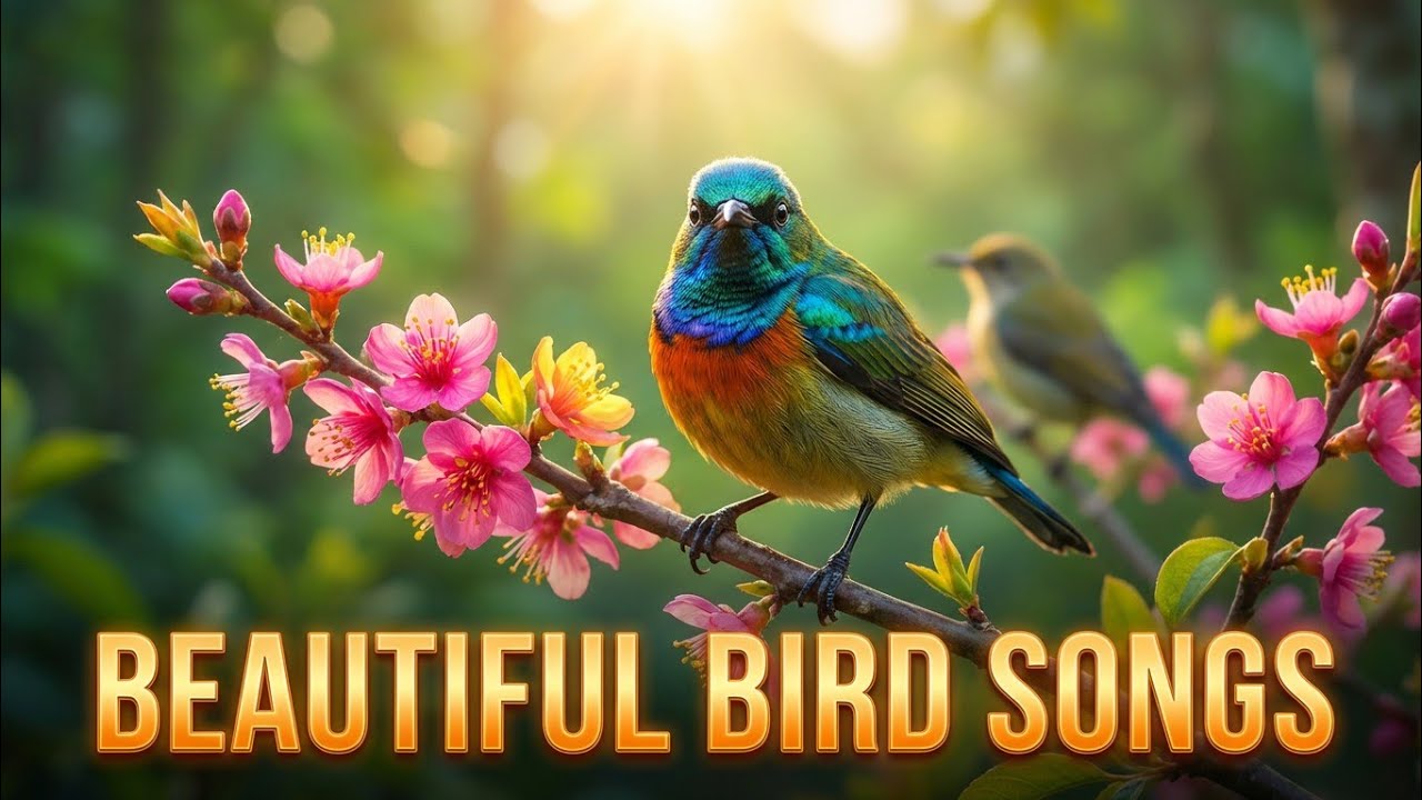 All In One Beautiful Bird Songs 4K 🌿 Real Nature Sounds for Sleep, Relaxation & Meditation