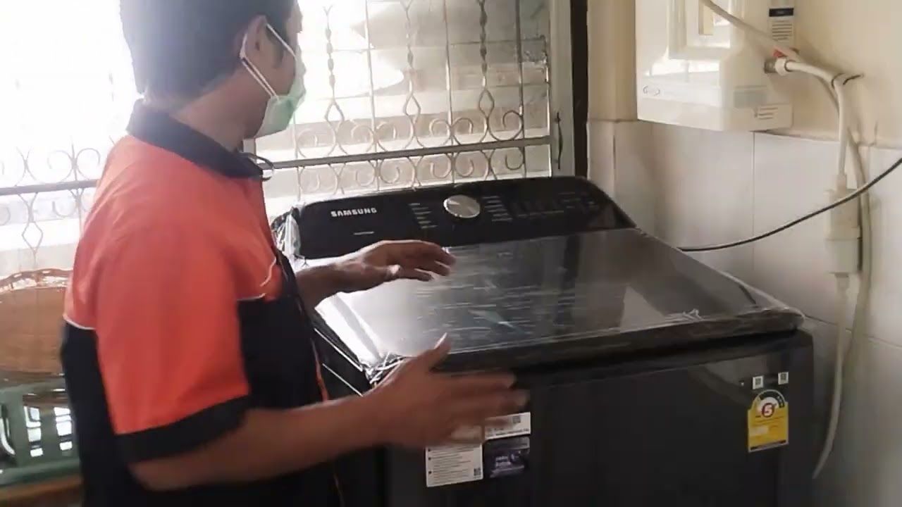 เครื่องซักผ้า samsung ฝาบน 23 กิโล