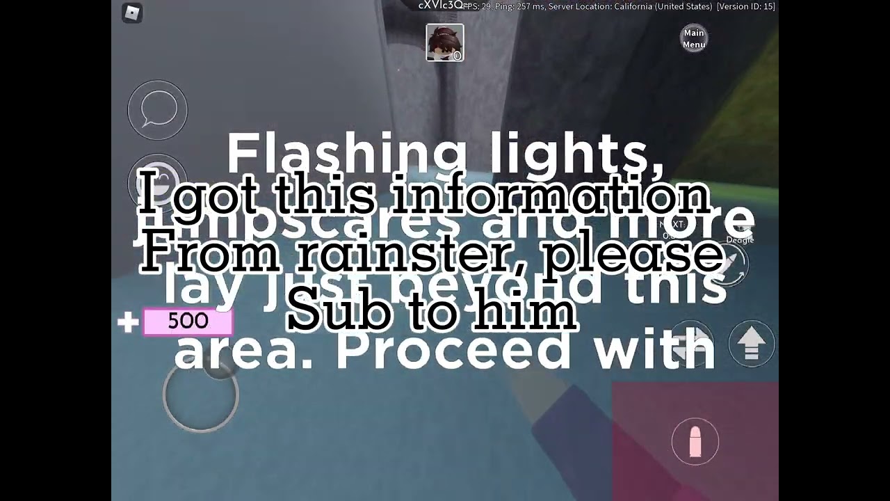 Starter of step 2 on the nights edge arsenal event (Roblox)