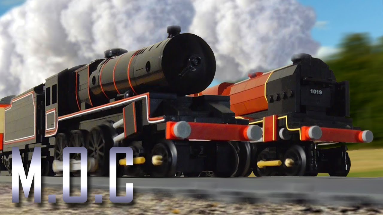 LEGO British Steam Engines #1 (LMS 'Royal Scot', 'Black Five') - MOC Showcase