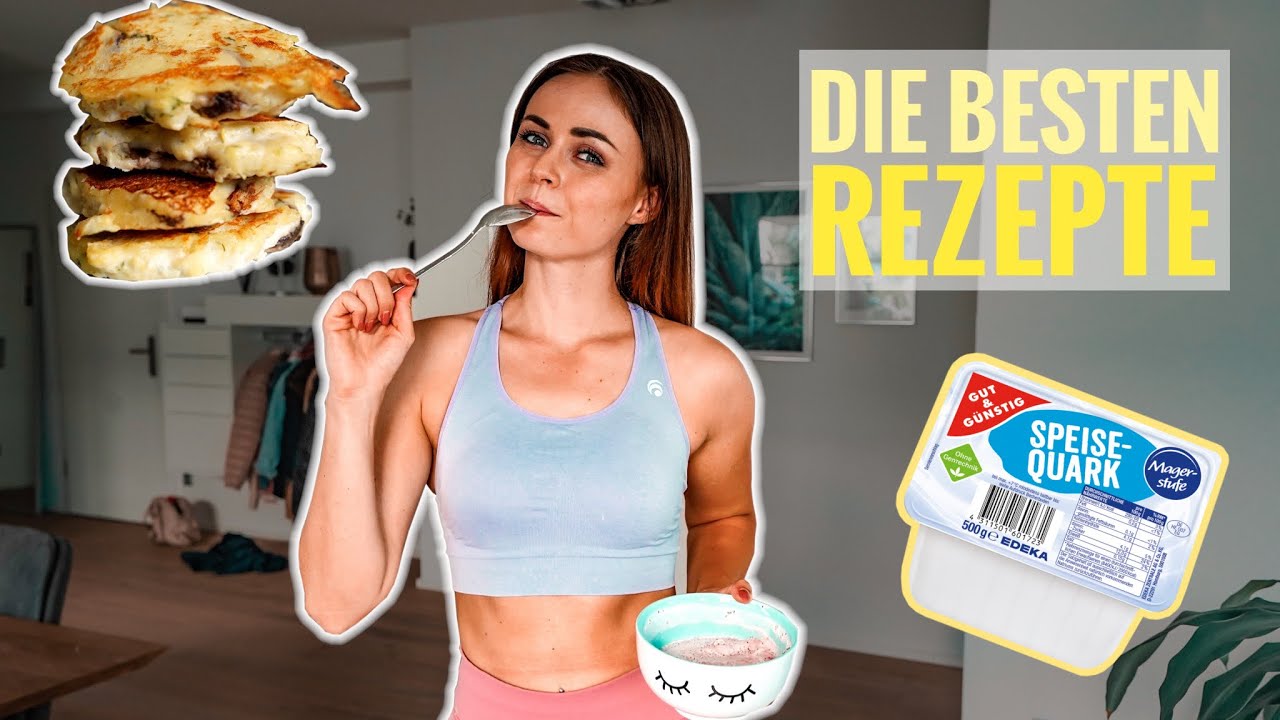 3 MAGERQUARK Rezepte (DIÄT & AUFBAU)! Schnell, einfach und SUPER lecker😍🤤