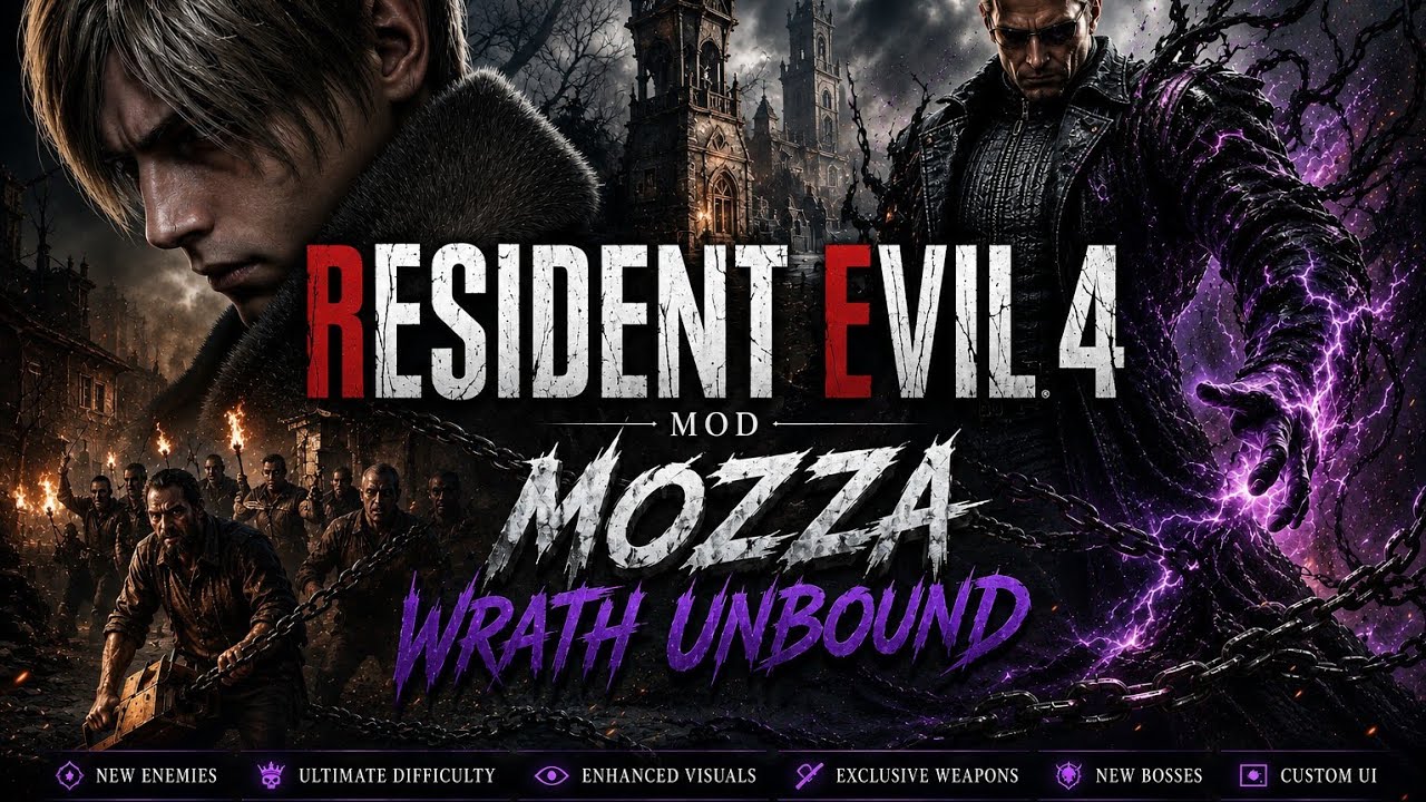 Resident Evil 4 Ps2 : Mod Mozza Wrath Unbound Part Final 