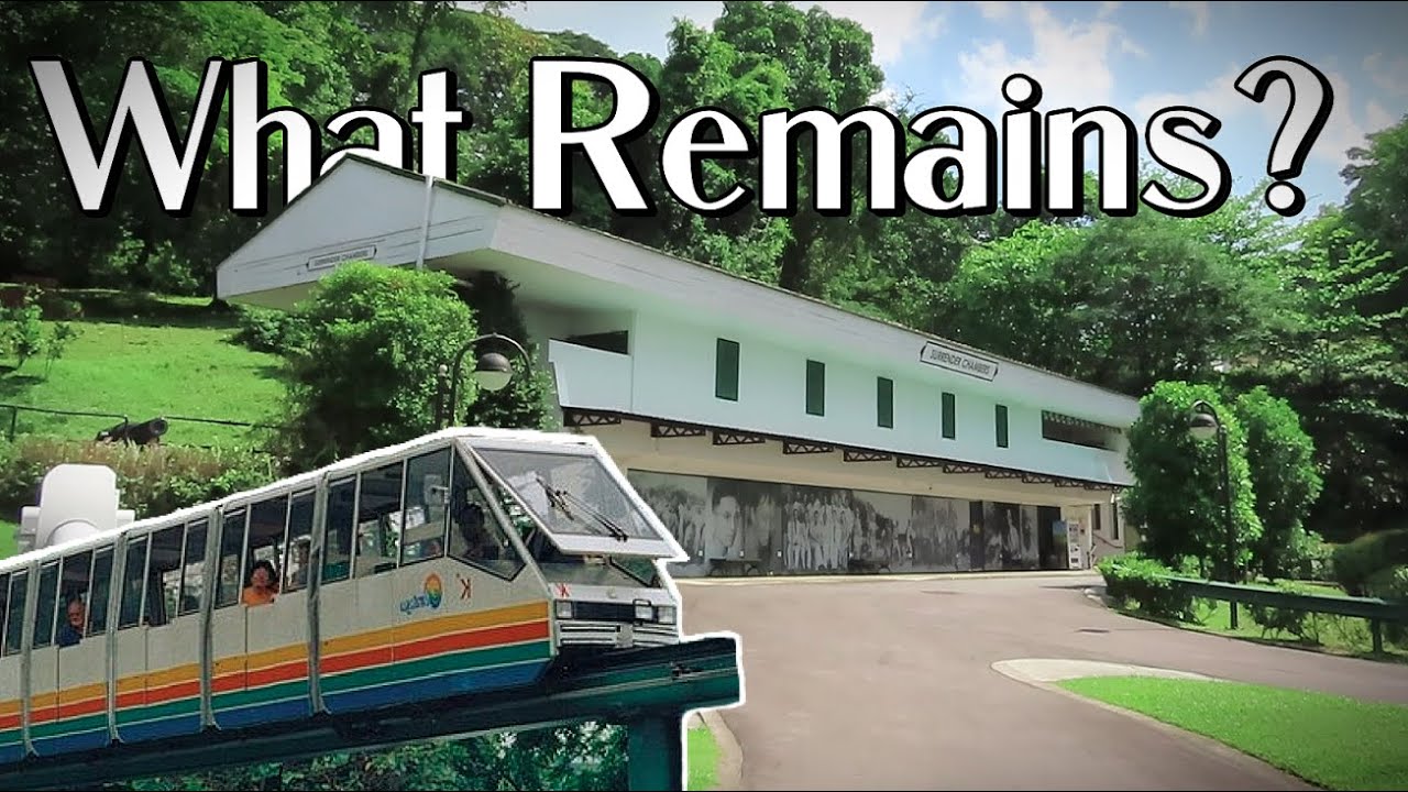 What Remains of the Old Sentosa Monorail?