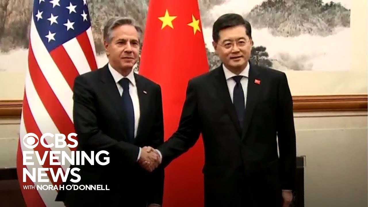 Blinken meets with Chinese foreign minister in Beijing