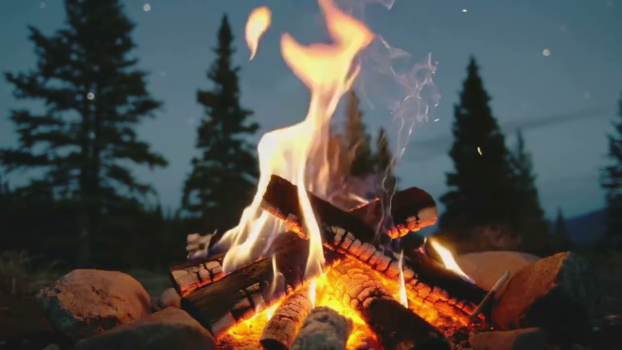 Campfire Crackle - 8 Hour Sound to Fall Asleep