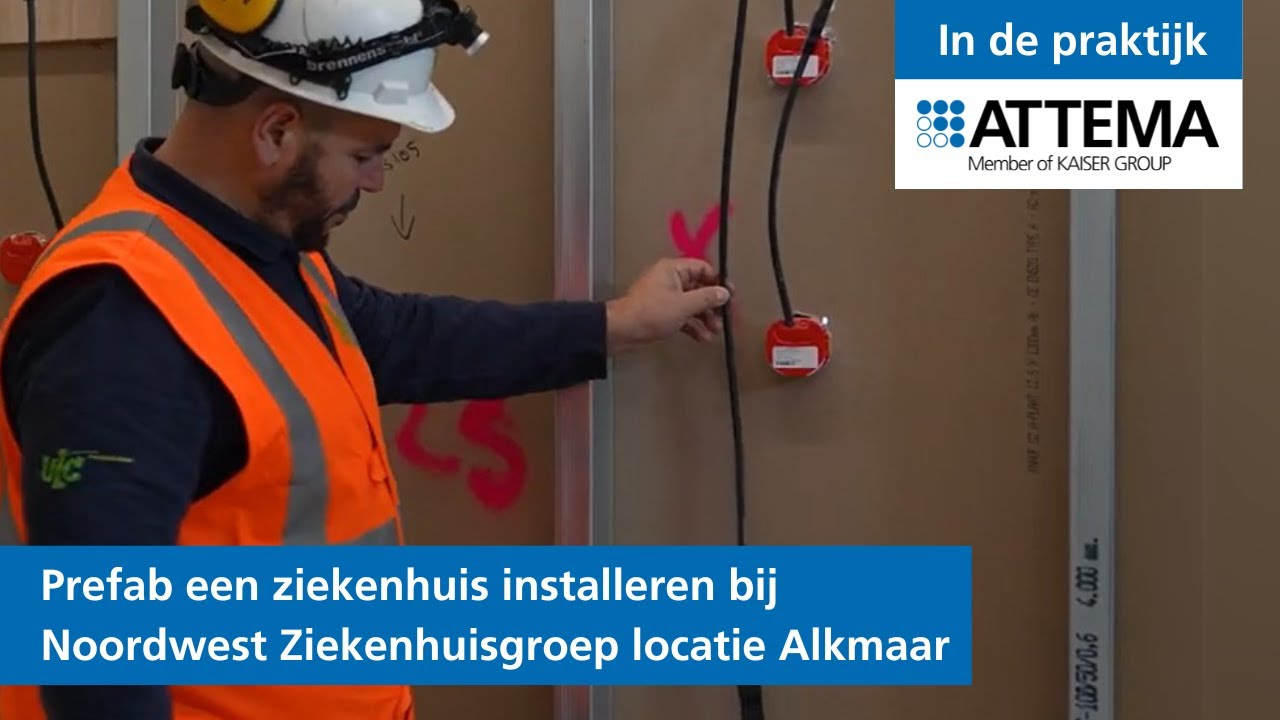 Prefab hollewanddozen voor ziekenhuis in Alkmaar