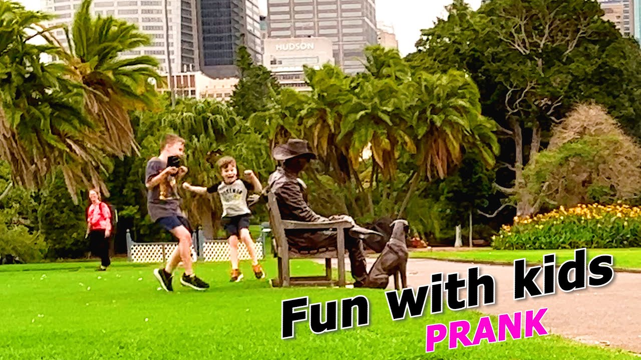 Statue Prank - Fun with Kids & Reactions #funny #comedyvideo #prank